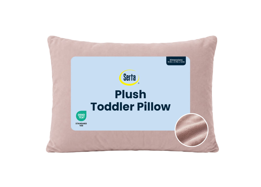Pink (NO) 9-Serta Plush Comfort Toddler Pillow