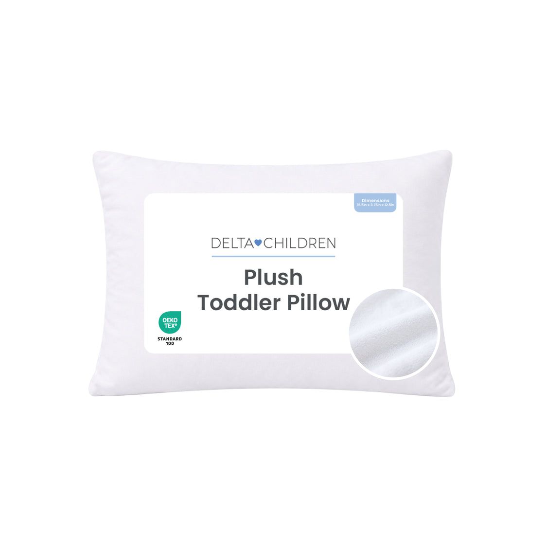 Plush Comfort Toddler Pillow
