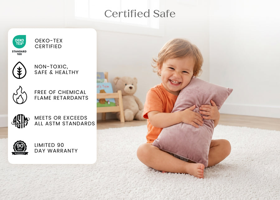 Plush Comfort Toddler Pillow 21-Plush Comfort Toddler Pillow