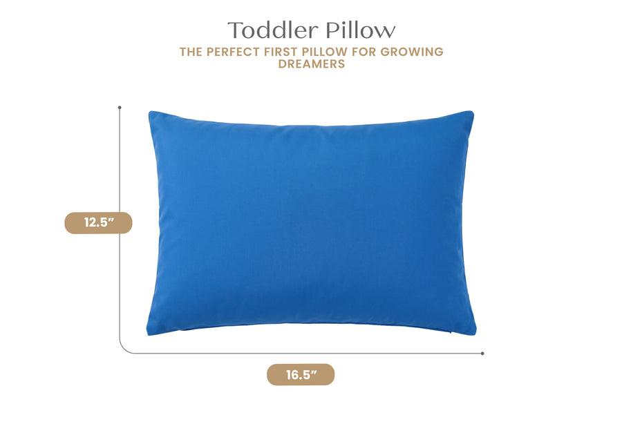 Blue (NO) 8-Cooling Toddler Pillow
