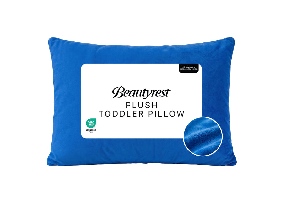 Blue (NO) 1-Beautyrest Plush Comfort Toddler Pillow