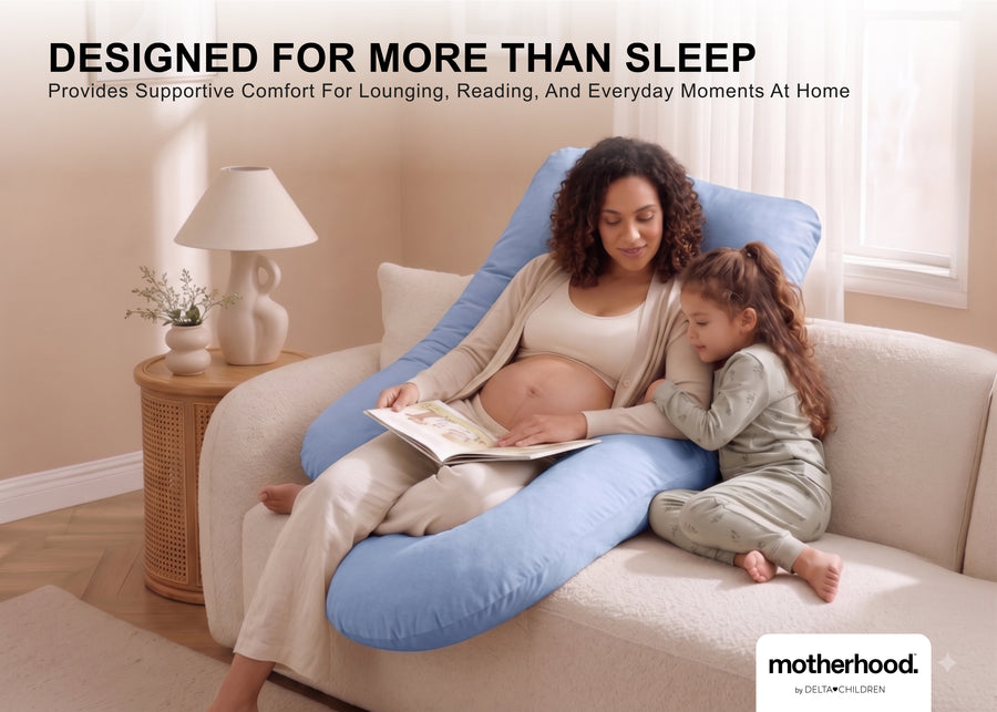 Blue (NO) 13-U-Shaped Pregnancy Pillow