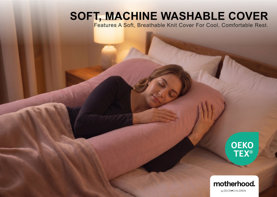 Pink (NO) 28-U-Shaped Pregnancy Pillow