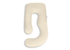 A U-shaped baby support pillow in a warm cream or off-white color, shown on a clean white background with a soft drop shadow. 31-U-Shaped Pregnancy Pillow
