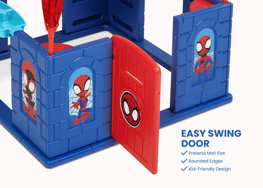 Spider-Man (1164) 4-Spidey and His Amazing Friends Deluxe Playhouse with Canopy
