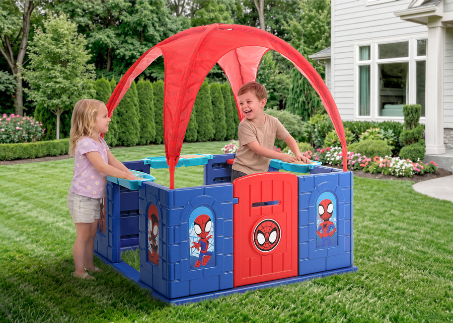 Spider-Man (1164) 1-Spidey and His Amazing Friends Deluxe Playhouse with Canopy