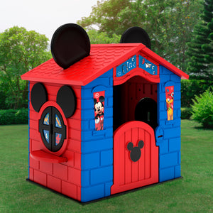 Mickey Mouse Plastic Indoor/Outdoor Playhouse with Easy Assembly 6