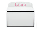 Bianca White (130) 14-Personalized MySize Deluxe Toy Box