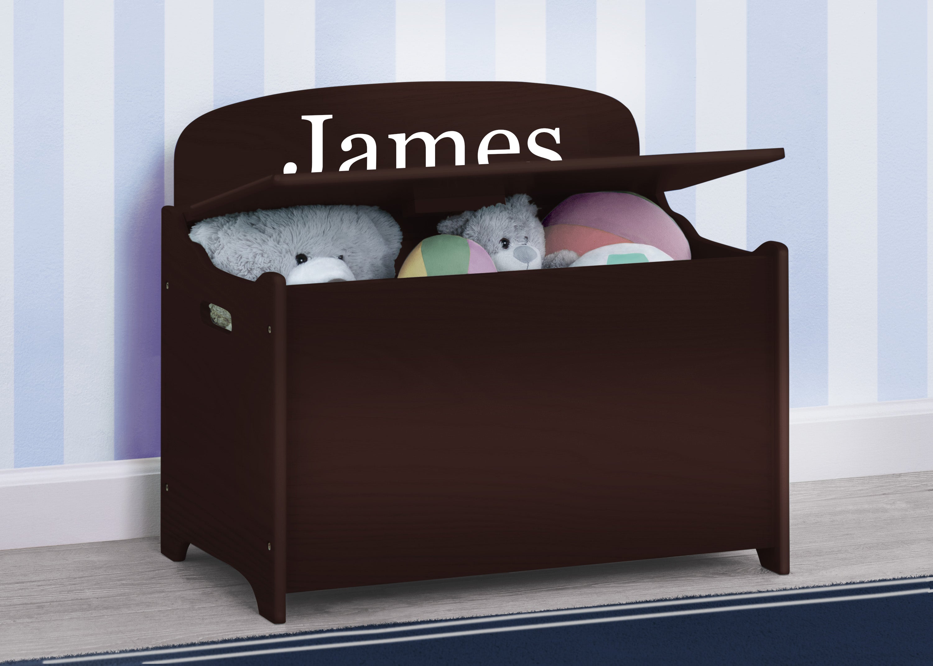Personalized MySize Deluxe Toy Box | Delta Children