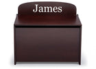 Dark Chocolate (207) 5-Personalized MySize Deluxe Toy Box