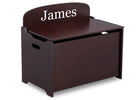 Dark Chocolate (207) 6-Personalized MySize Deluxe Toy Box