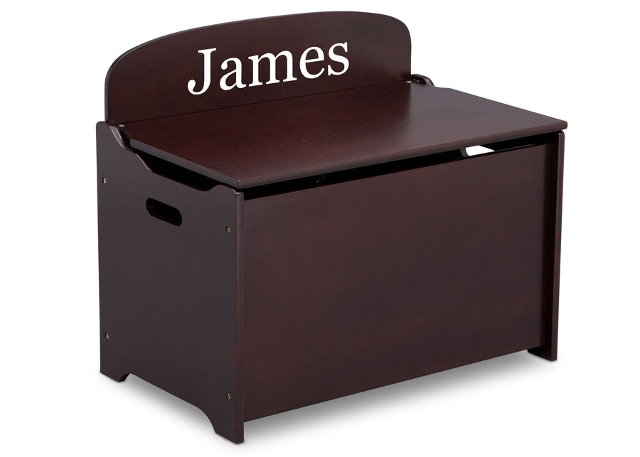 Dark Chocolate (207) 6-Personalized MySize Deluxe Toy Box