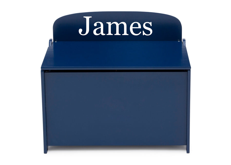 Blue (295C) 2-Personalized MySize Deluxe Toy Box