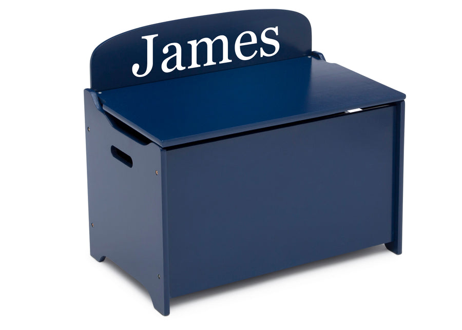 Blue (295C) 3-Personalized MySize Deluxe Toy Box
