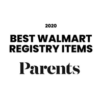 Award badge for Best Walmart Registry Items 2020
