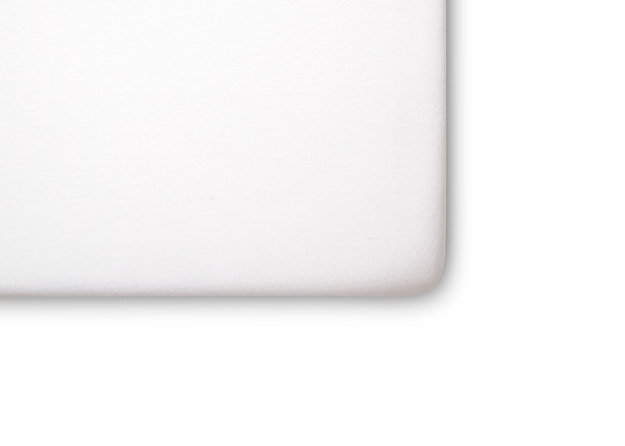 No Color (NO) 1-100% Cotton 3-Inch Mini Crib Fitted Crib Sheet