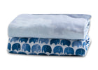 DCB: Watercolor Elephant (3413) 7-Watercolor Elephant Fitted Crib Sheets - 2 Pack