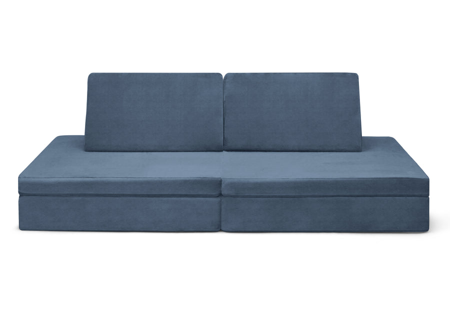 Denim Blue (1674) 24-Cozee Play Couch & 4-Piece Lounger