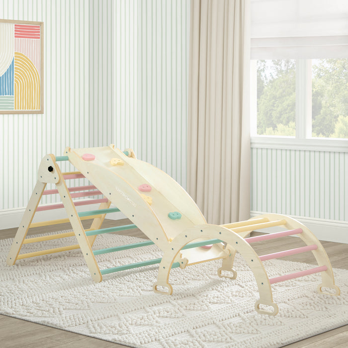 SP86590GN 1635 3in1 climbing gym delta lifestyle 101 0-Lil’ Climber Gym - Indoor Climbing Gym Playground for Kids