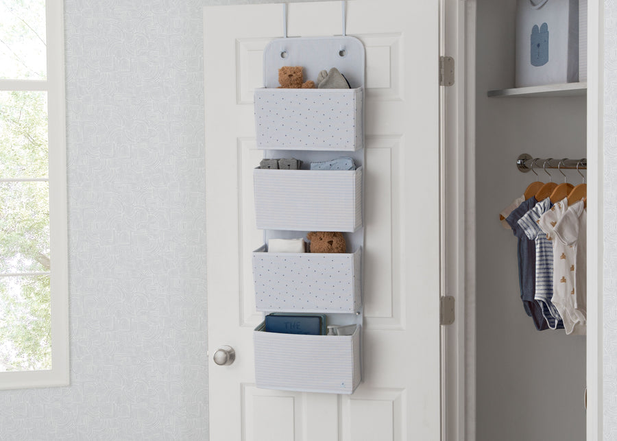 Blue (3243) 3-babyGap 2-Pack Over the Door Storage Organizer with 4 Pockets
