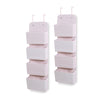 Pink (3030) 2-babyGap 2-Pack Over the Door Storage Organizer with 4 Pockets