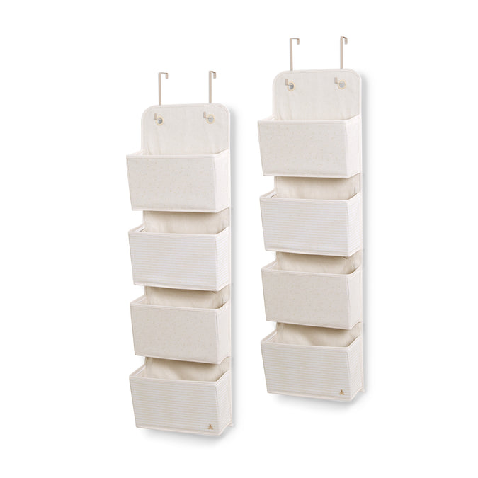 Tan (3410) 6-babyGap 2-Pack Over the Door Storage Organizer with 4 Pockets