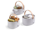 Grey (3411) 11-babyGap 3-Pack Nested Fabric Storage Bins with Handles
