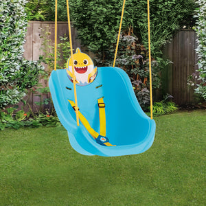 Baby Shark 2-in-1 Outdoor Kids Swing 18