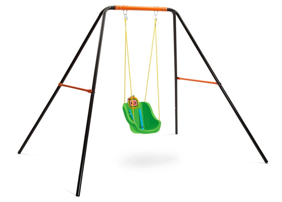 CoComelon (1224) 5-Cocomelon 2-In-1 Outdoor Kids Swing