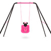 Minnie Mouse 2-in-1 Outdoor Kids Swing 8-Minnie Mouse 2-in-1 Outdoor Kids Swing