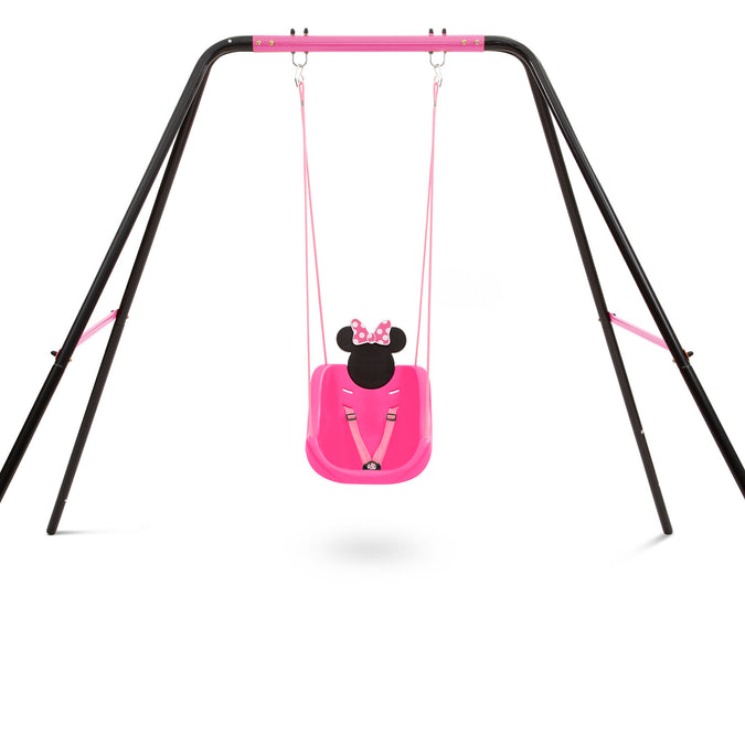 Minnie Mouse 2-in-1 Outdoor Kids Swing 8-Minnie Mouse 2-in-1 Outdoor Kids Swing