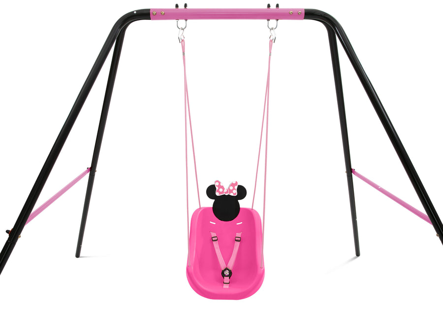 Minnie Mouse (1063) 3-Minnie Mouse 2-in-1 Outdoor Kids Swing