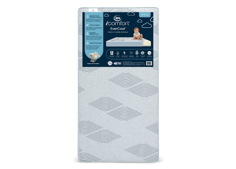 No Color (NO) 7-Serta iComfort EverCool® Crib & Toddler Mattress