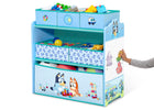 Bluey (1077) 5-Bluey Design & Store 6 Bin Toy Storage Organizer
