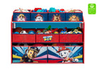 Paw Patrol (1121) 2-PAW Patrol Deluxe 9 Bin Design and Store Toy Organizer