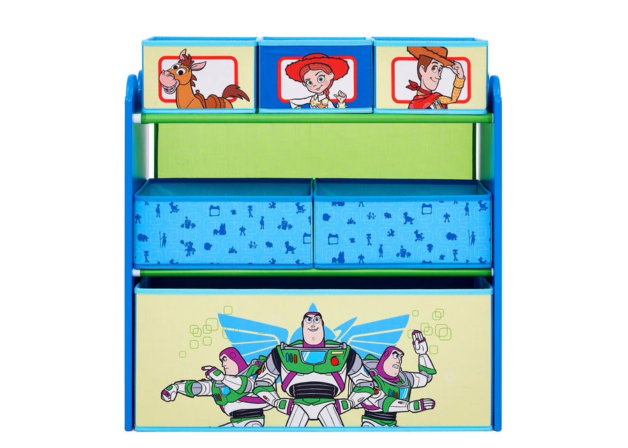Toy Story (1018) 10-Toy Story 6 Bin Design and Store Toy Organizer