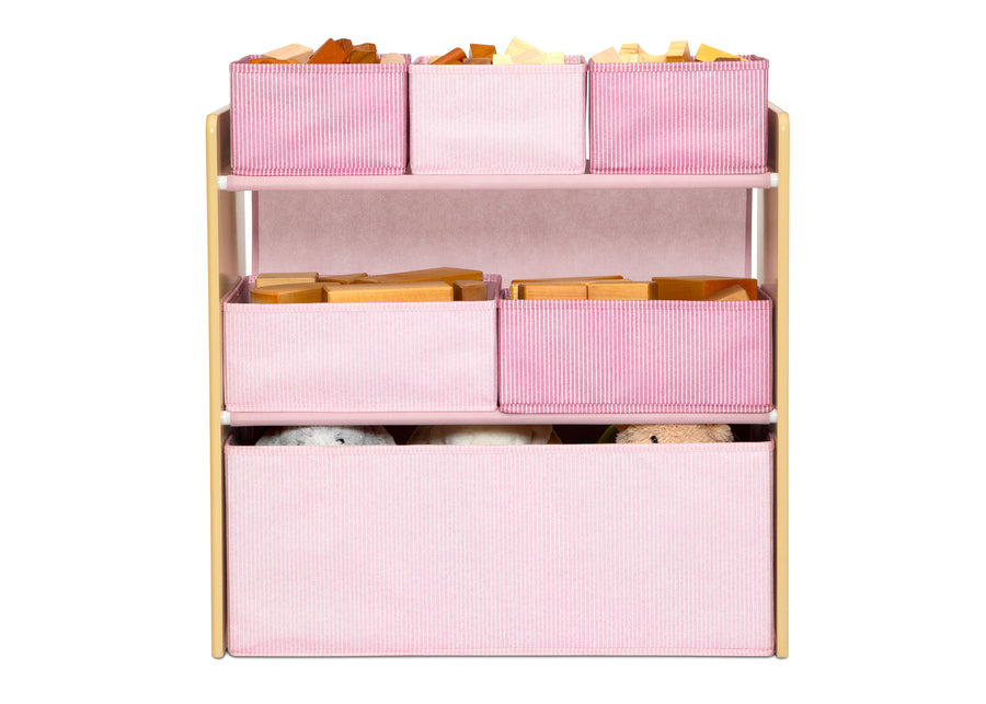 Blush Pink (2171) 4-GapKids 6 Bin Toy Organizer