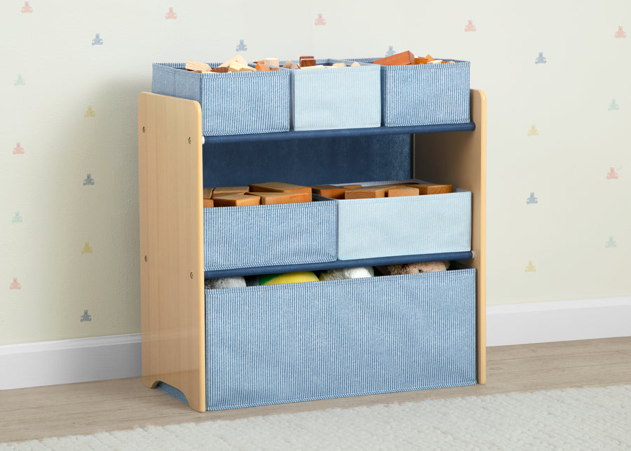 Indigo Blue (1680) 10-GapKids 6 Bin Toy Organizer
