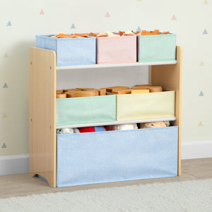 GapKids 6 Bin Toy Organizer 0-GapKids 6 Bin Toy Organizer