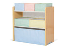 Pastel (1681) 20-GapKids 6 Bin Toy Organizer