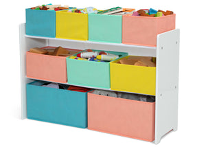 White with Blue/Orange/Pastel (1290) 15