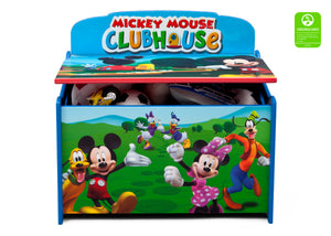 Delta Children Mickey Deluxe Toy Box Right Side View a1a Mickey (1051) 0