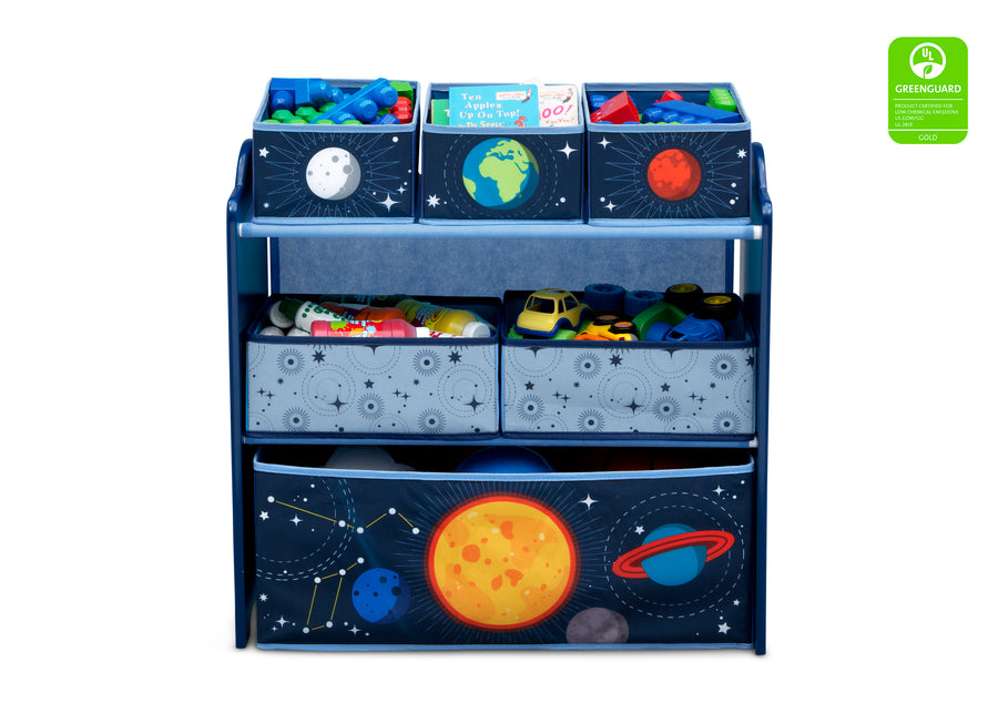 Delta Children Space Adventures (1223) Design and Store Toy Organizer 2-Space Adventures Design and Store Toy Organizer