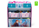 Delta Children Frozen 2 (1097) Design and Store 6 Bin Toy Organizer, Front Silo View 1-Frozen II Design and Store 6 Bin Toy Organizer