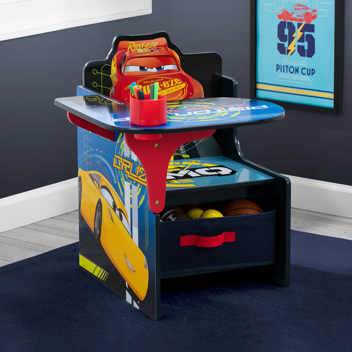 TC83546CR 1014 chair desk spider man lifestyle 103 2-Cars Chair Desk with Storage Bin