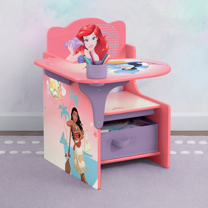 TC83744PS 1038 chairdesk princess lifestyle 103 2-Princess Chair Desk with Storage Bin