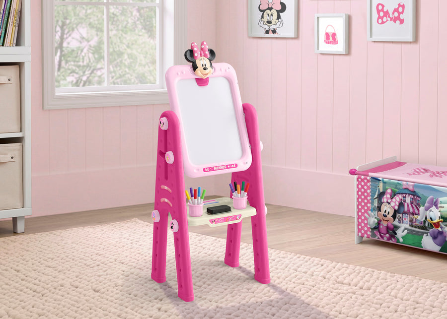 Minnie Mouse 2-in-1 Double Sided Art Easel with Whiteboard & Chalkboard 10-Minnie Mouse 2-in-1 Double Sided Art Easel with Whiteboard & Chalkboard
