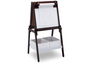 Delta Children Dark Chocolate (207) MySize Double-Sided Storage Easel, Right Angle, c2c 2