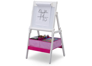 Bianca White (130) 8-Classic Kids Whiteboard/Dry Erase Easel with Paper Roll and Storage
