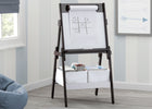 Dark Chocolate (207) 8-Classic Kids Whiteboard/Dry Erase Easel with Paper Roll and Storage